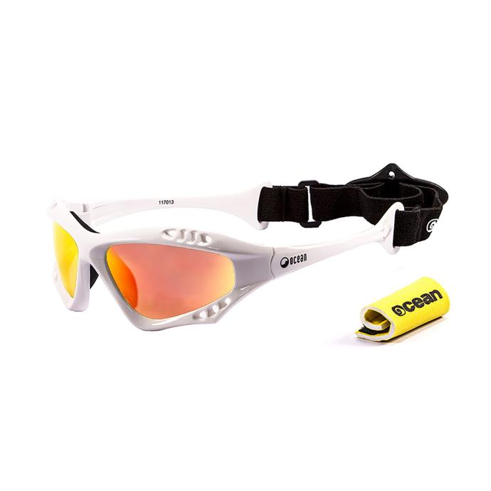 Очки Ocean Australia White/Revo Orange Polirized Lenses (STD) - 235441-White/Revo - Цвет Белый - Фото 2