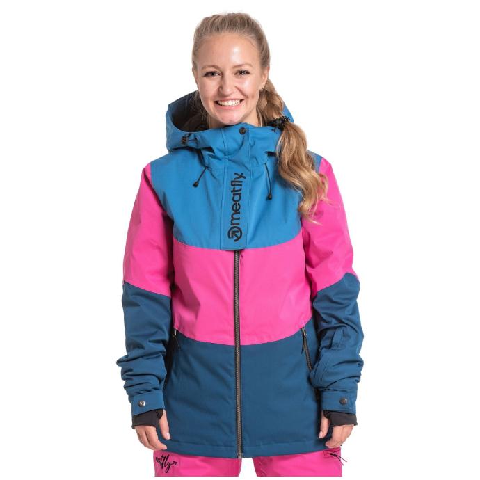 Сноубордическая куртка MEATFLY «KIRSTEN PREMIUM»  - KIRSTEN PREMIUM-BLUE - Цвет Синий - Фото 1
