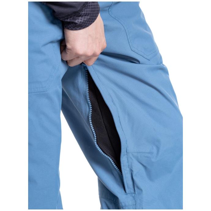 СНОУБОРДИЧЕСКИЕ БРЮКИ MEATFLY «OGGY PANTS» - OGGY-4-Slate Blue - Цвет Голубой - Фото 7