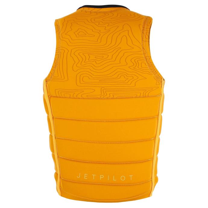 Спасательный жилет неопрен мужской Jetpilot X1 F/E Neo Vest FELIX caramel S24 - 240120 - Цвет Желтый - Фото 2