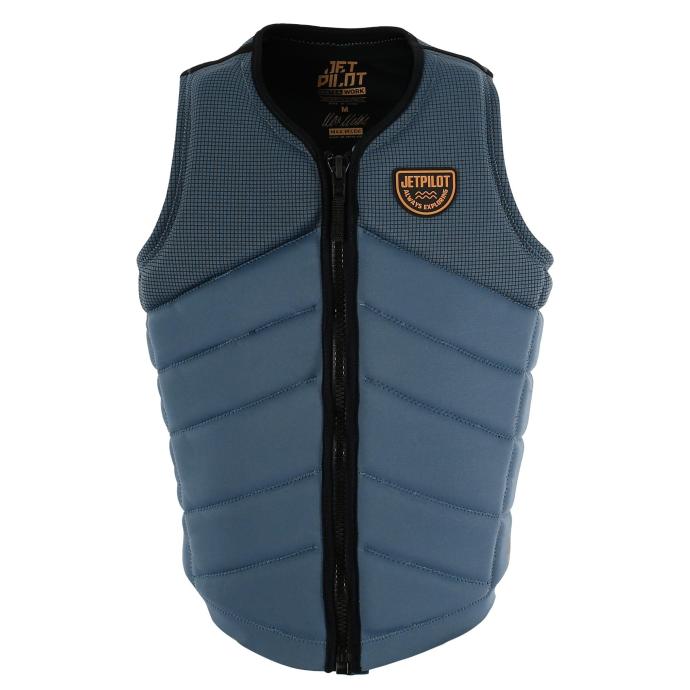 Спасательный жилет неопрен мужской Jetpilot X1 F/E Neo Vest MAX sage - 240150 - Цвет Синий - Фото 1