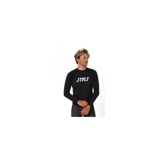 Гидромайка мужская длинный рукав Jetpilot RX VAULT LS  - 250580-BLACK - Цвет Черный - Фото 1
