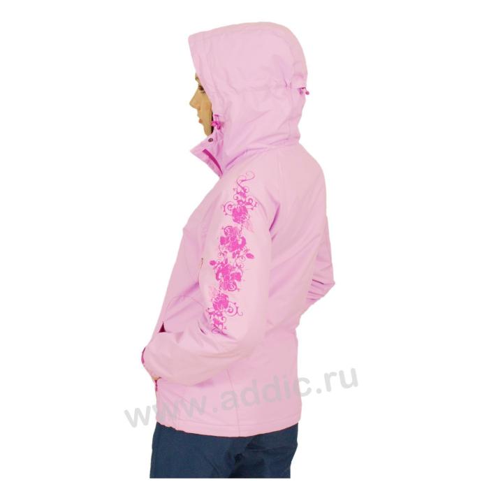 Куртка женская на флисе (66L-3X-387) - 66L-3X-387 Розовый - Цвет Розовый - Фото 2