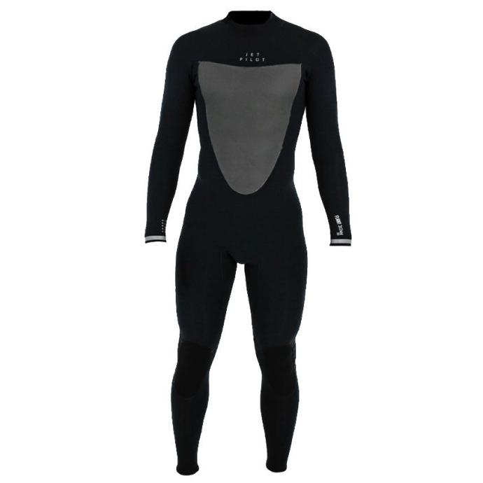 Гидрокостюм мужской длинный Jetpilot Flight 3X2 BZ LS Steamer black/black - 221270 - Цвет Черный - Фото 1