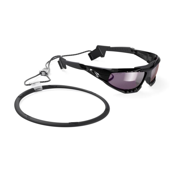 Спортивные очки LiP Surge / Gloss Black - Black / PC / VIVIDE™ Copper Smoke Silver Mirror Lens (STD) - 761545 - Цвет Серебристый - Фото 3