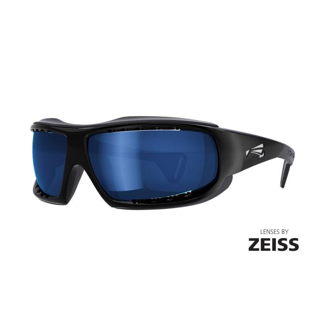 Спортивные очки LiP Typhoon / Gloss Black -Black / Zeiss / PA Polarized / Gun Blue Lens (STD) - 762305-Gun Blue Lens - Цвет Синий - Фото 7