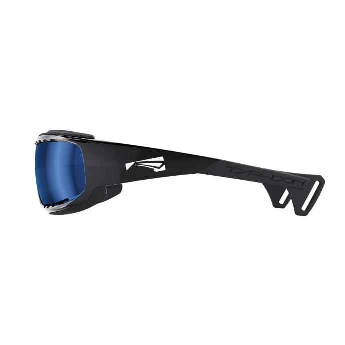 Спортивные очки LiP Typhoon / Gloss Black -Black / Zeiss / PA Polarized / Gun Blue Lens (STD) - 762305-Gun Blue Lens - Цвет Синий - Фото 2
