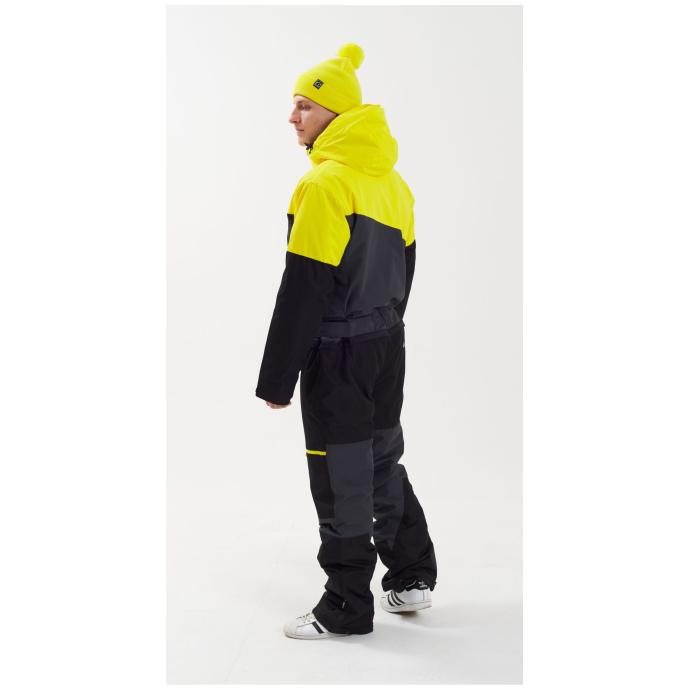 МУЖСКОЙ СНОУБОРДИЧЕСКИЙ КОМБИНЕЗОН RUNNING SPORT - 8892-grey - Цвет Серый - Фото 9
