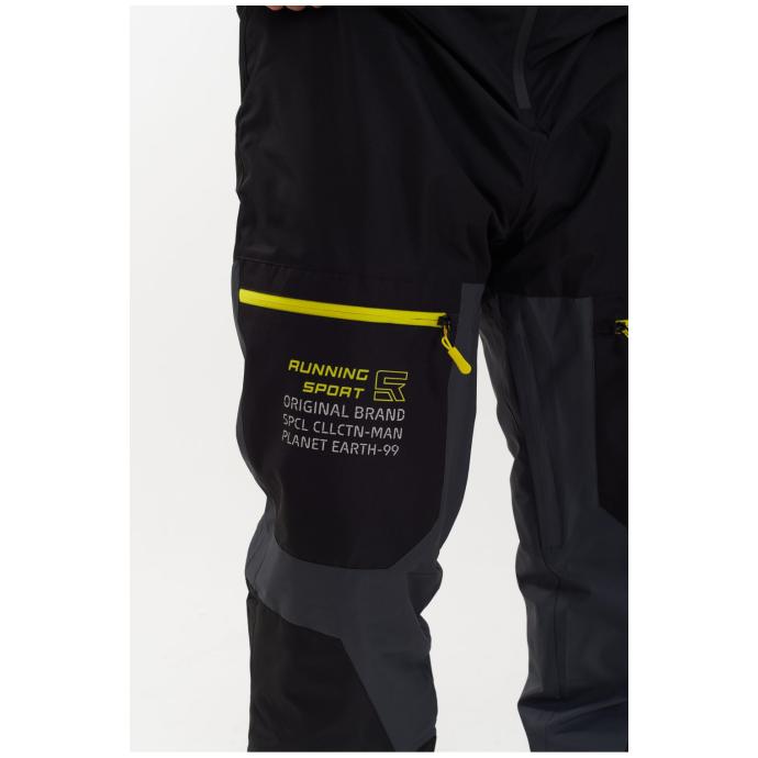 МУЖСКОЙ СНОУБОРДИЧЕСКИЙ КОМБИНЕЗОН RUNNING SPORT - 8892-grey - Цвет Серый - Фото 12