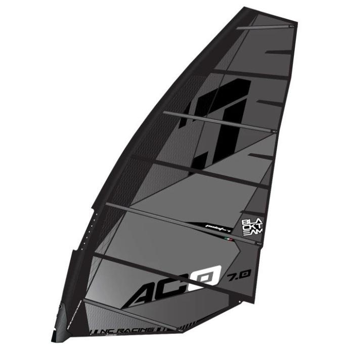 Парус для виндсерфинга POINT-7 "AC 0" SLALOM (безкамберный) - Артикул AC 0 grey - Фото 2
