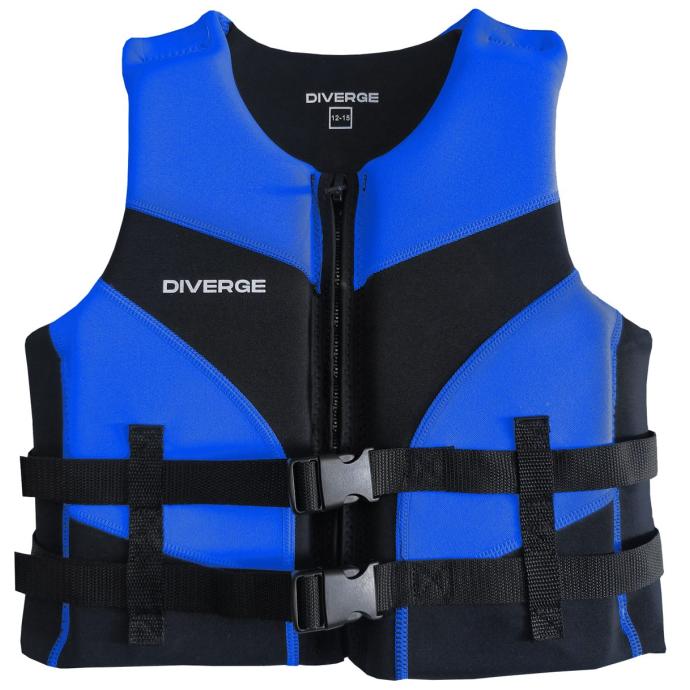 Жилет водный DIVERGE STONE KIDS VEST - STONE_navy_black - Цвет Темно-синий - Фото 1