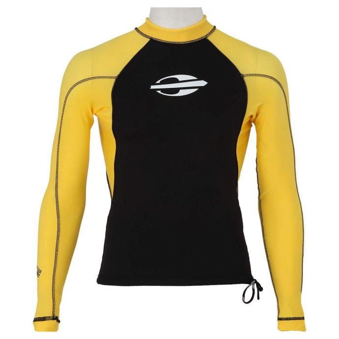 Неопреновая рубашка с лайкровыми рукавами MORMAII «EXTRA LINE Neo Lycra»  0.5 мм - s504extn MORMAII «EXTRA LINE Neo Lycra» 0.5 мм черно/желтый - Фото 1