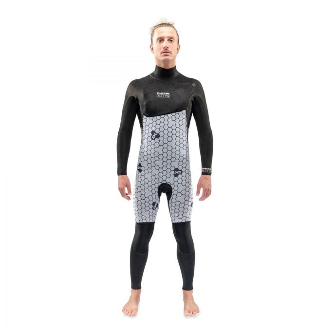 Гидрокостюм Dakine Mens Mission C/Z Full Suit 4/3 Ink Blue Port - DK01M43MZC2 - Цвет Синий - Фото 5