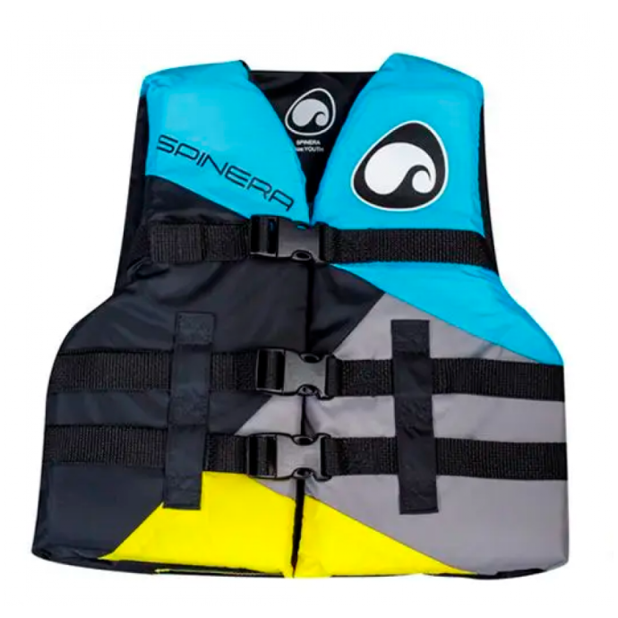 Спасательный жилет нейлон детский Spinera Deluxe Youth Nylon Vest - 50N Blue S24 ( 30-40kg) - 18292-30-40kg - Цвет Голубой - Фото 1