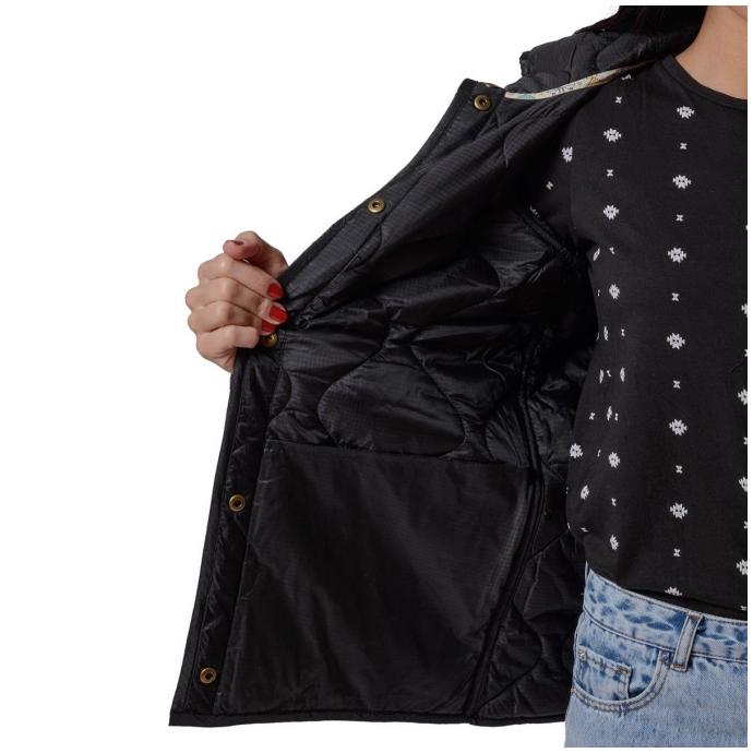 Куртка Billabong EZIA - 48146 OFF BLACK - Цвет Черный - Фото 8