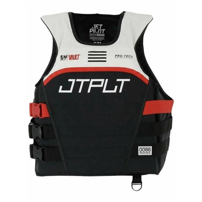 Спасательный жилет для гидроцикла нейлон мужской Jetpilot RX VAULT PROTECH S/E VEST - 250260-BLACK/WHITE - Цвет Черный - Фото 1
