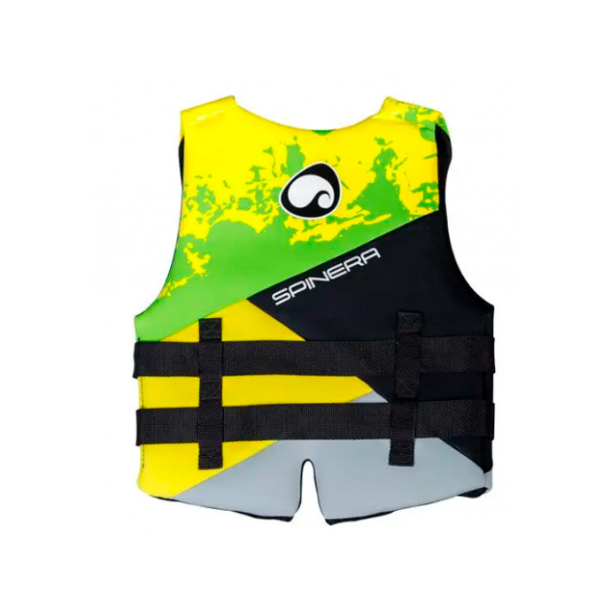 Спасательный жилет неопрен детский Spinera Relax Youth Neopren Vest - 50N Green/Yellow S24 (30-40kg) - Артикул 18291 - Фото 7