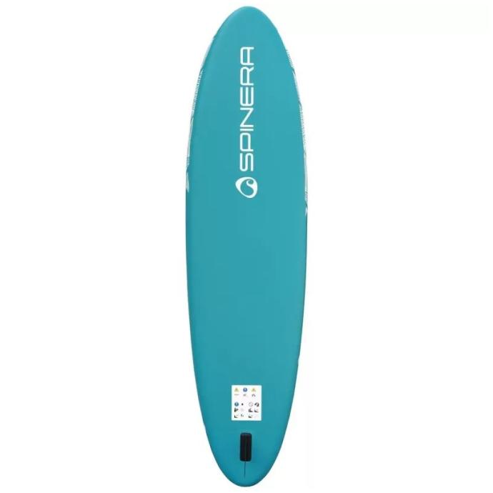 SUP-доска надувная с веслом универсальная Spinera Let's Paddle 12'0" Teal HDDS S24	 - Артикул 21114 - Фото 4