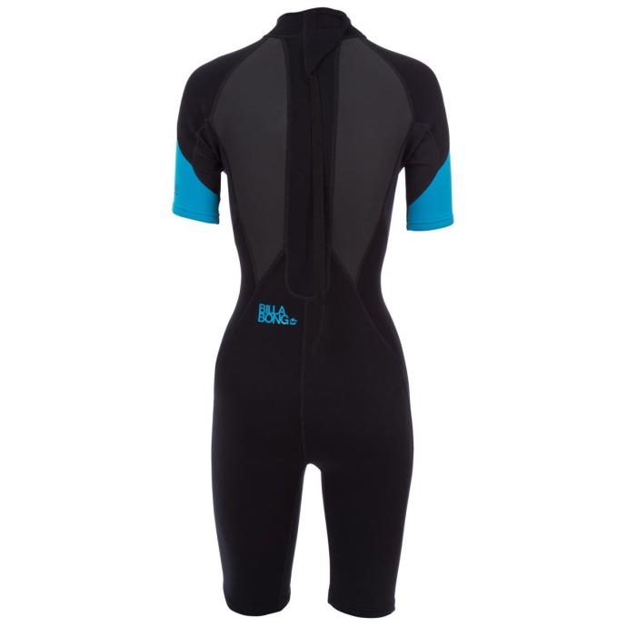 Гидрокостюм Billabong LAUNCH SS SPRINGSUIT - 51702 Turquoise - Цвет Turquoise - Фото 3