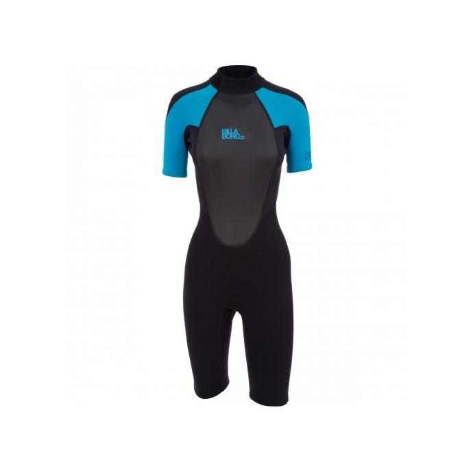 Гидрокостюм Billabong LAUNCH SS SPRINGSUIT - 51702 Turquoise - Цвет Turquoise - Фото 1