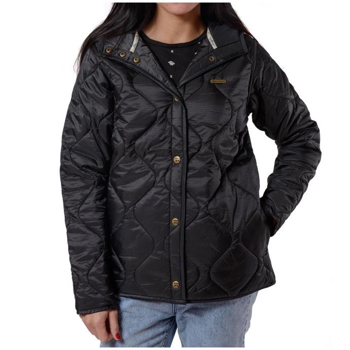 Куртка Billabong EZIA - 48146 OFF BLACK - Цвет Черный - Фото 3