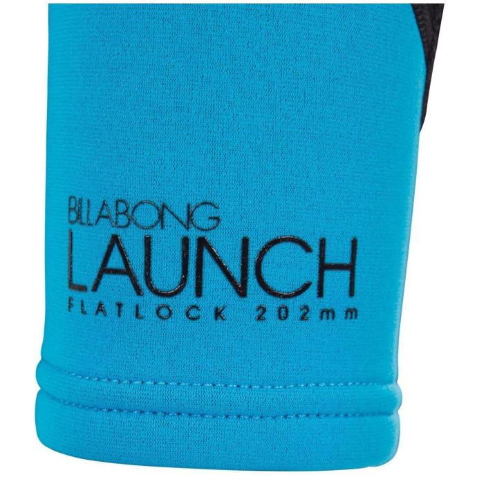 Гидрокостюм Billabong LAUNCH SS SPRINGSUIT - 51702 Turquoise - Цвет Turquoise - Фото 4