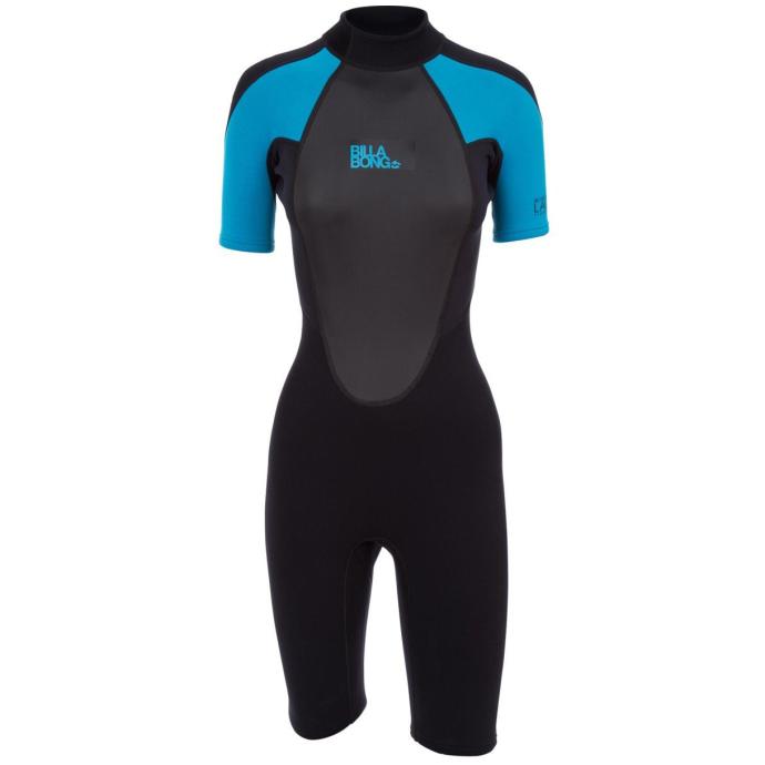 Гидрокостюм Billabong LAUNCH SS SPRINGSUIT - 51702 Turquoise - Цвет Turquoise - Фото 2