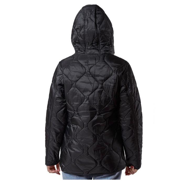 Куртка Billabong EZIA - 48146 OFF BLACK - Цвет Черный - Фото 4