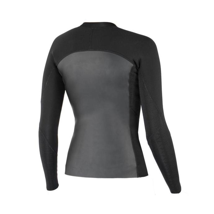 НЕОПРЕНОВАЯ КУРТКА ЖЕНСК. SOORUZ «DIVINE ZIP»  2 ММ - E24 WW21TZLSDIVBK- BLACK - Цвет Черный - Фото 2
