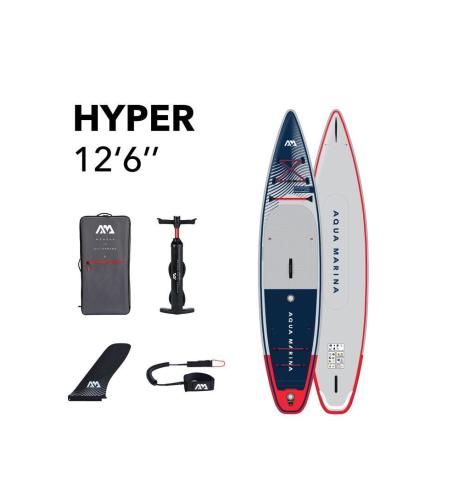 SUP-доска надувная для туризма AQUA MARINA  Hyper 12'6"