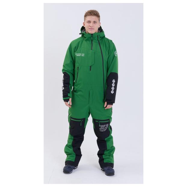МУЖСКОЙ СНОУБОРДИЧЕСКИЙ КОМБИНЕЗОН RUNNING SPORT - Аритикул 8892-grey-XL - Фото 129