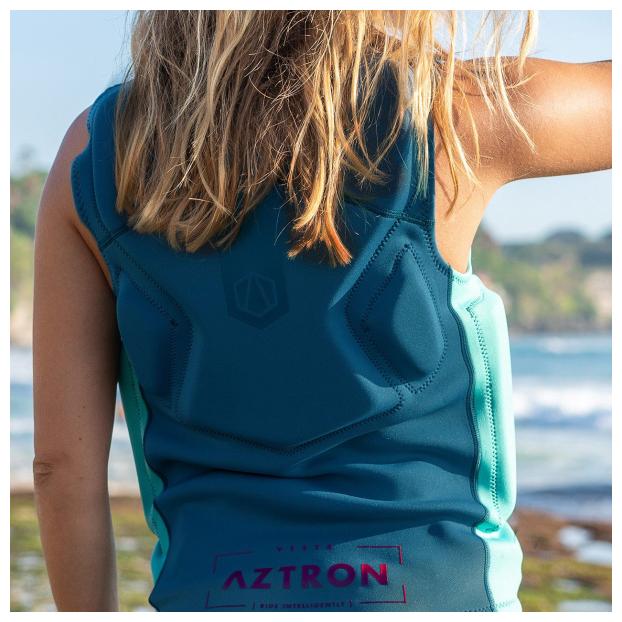 Жилет водный женский AZTRON VESTA SAFETY VEST (SS) (БИРЮЗОВЫЙ) - Аритикул az_ves-L - Фото 4