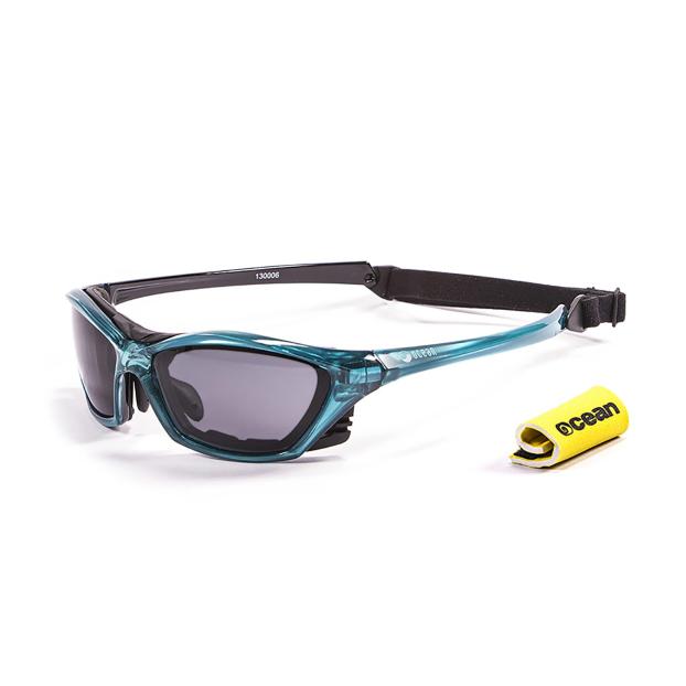 Очки OCEAN Lake Garda Transparent Blue / Grey Polarized lenses - Аритикул 041245-Blue / Grey - Фото 2