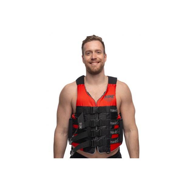 Спасательный жилет красный с ручками hikeXp RXP Ultimate Black/Red - Аритикул 100254 -Black/Red-M/L - Фото 3