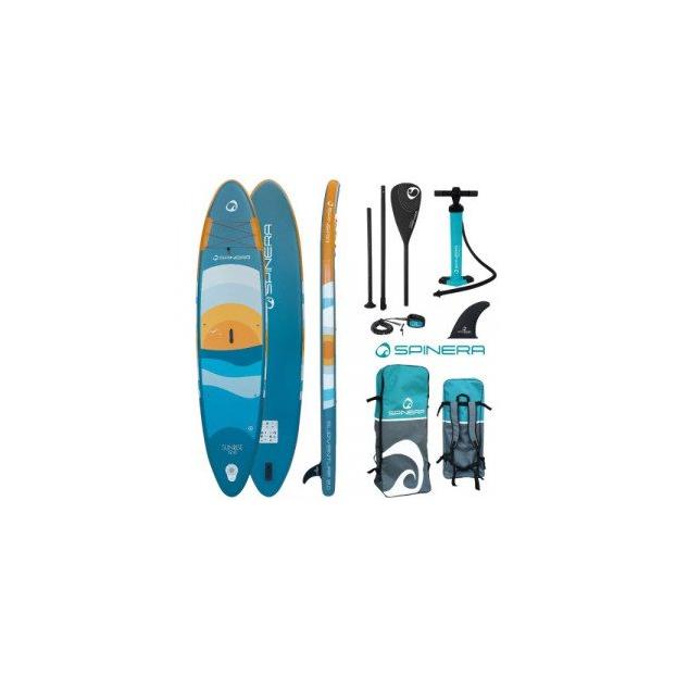 SUP-доска надувная с веслом продвинутая Spinera Supventure 12'0" Sunrise DLT S24 - Аритикул 20250 - Фото 1