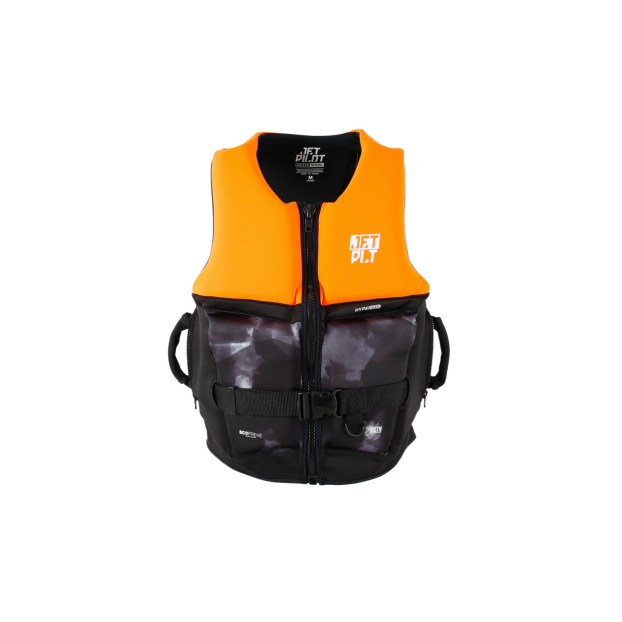 Спасательный жилет для гидроцикла неопр муж  Jetpilot 3SXTY HYPERFLEX S-GRIP ECO - Аритикул 250320-CHAR/ORG-M - Фото 1