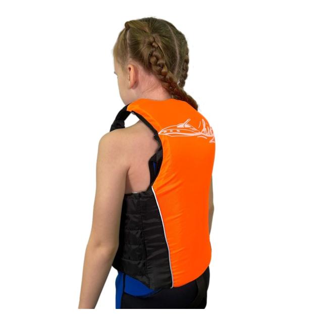 Спасательный жилет оранжевый подростковый hikeXp Universal Black\Orange Junior - Аритикул 100067-JUNIOR - Фото 14