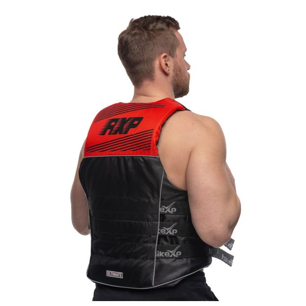 Спасательный жилет красный с ручками hikeXp RXP Ultimate Black/Red - Аритикул 100254 -Black/Red-M/L - Фото 6
