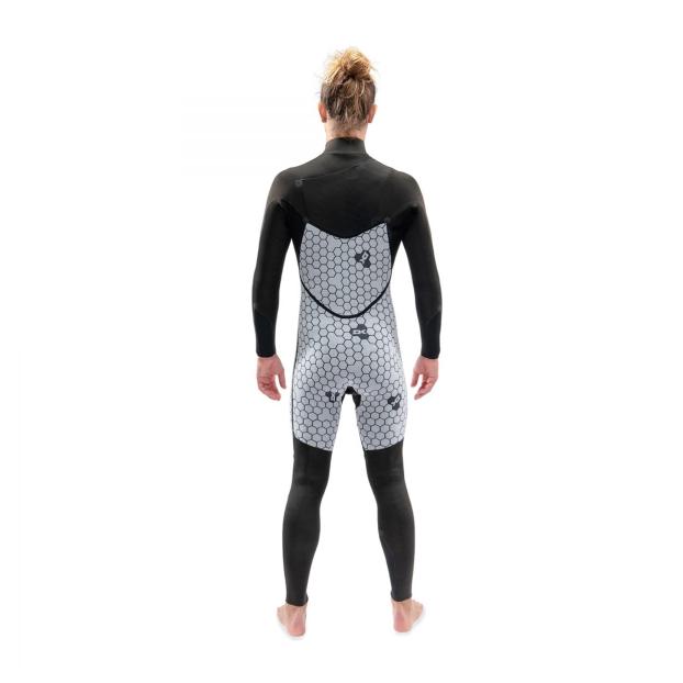 Гидрокостюм Dakine Mens Mission C/Z Full Suit 4/3 Ink Blue Port - Аритикул DK01M43MZC2-S - Фото 6