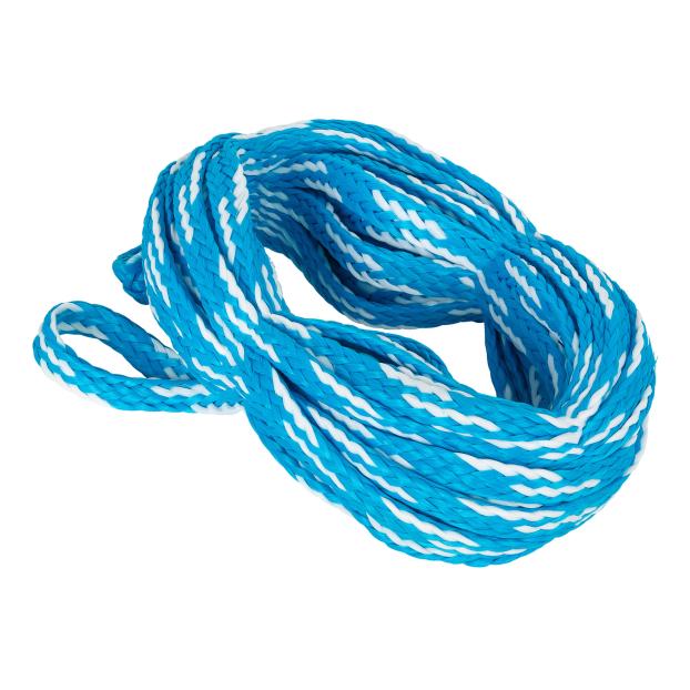 Фал для 3-4-местных баллонов O'Brien ROPE 4P TUBE AQUA/WHT - Аритикул 2214570 - Фото 1