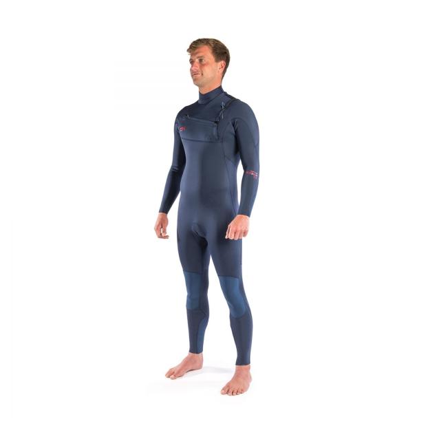 Гидрокостюм Dakine Mens Mission C/Z Full Suit 4/3 Ink Blue Port - Аритикул DK01M43MZC2-S - Фото 2