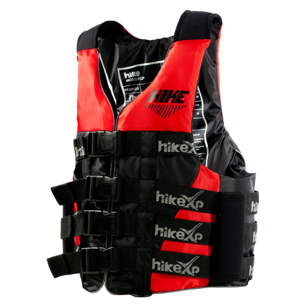 Спасательный жилет красный с ручками hikeXp RXP Ultimate Black/Red - Аритикул 100254 -Black/Red-M/L - Фото 10