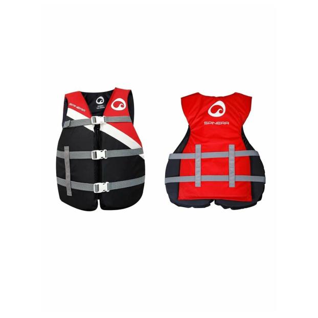 Спасательный жилет SPINERA Universal Nylon Vest - Аритикул 18421 -Black/Red (STD) - Фото 5