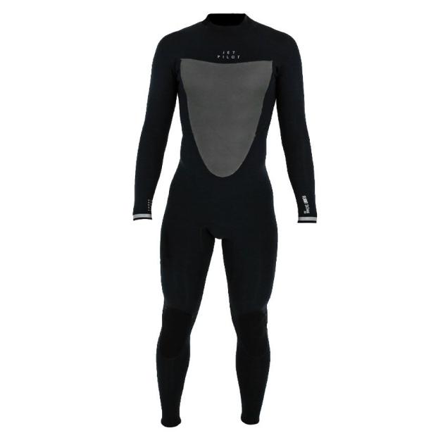 Гидрокостюм мужской длинный Jetpilot Flight 3X2 BZ LS Steamer black/black - Аритикул 221270-M - Фото 1