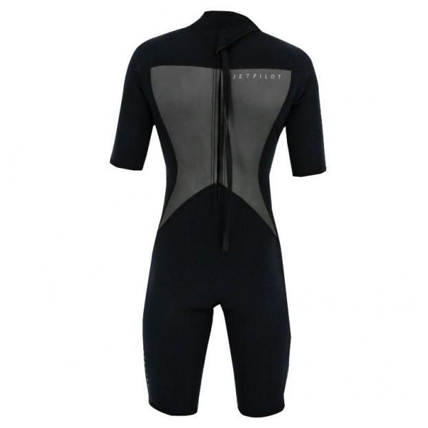 221280 Гидрокостюм мужской короткий Jetpilot Flight 2X2 BZ Springsuit black/black  - Аритикул 221280-M - Фото 2