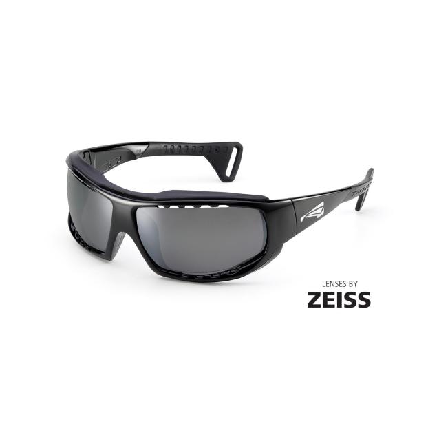 Спортивные очки LiP Typhoon / Gloss Black -Black / Zeiss / PA Polarized / Methane Smoke Len (STD) - Аритикул 762315-Methane Smoke Len - Фото 1