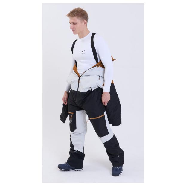 МУЖСКОЙ СНОУБОРДИЧЕСКИЙ КОМБИНЕЗОН RUNNING SPORT - Аритикул 8892-grey-XL - Фото 111