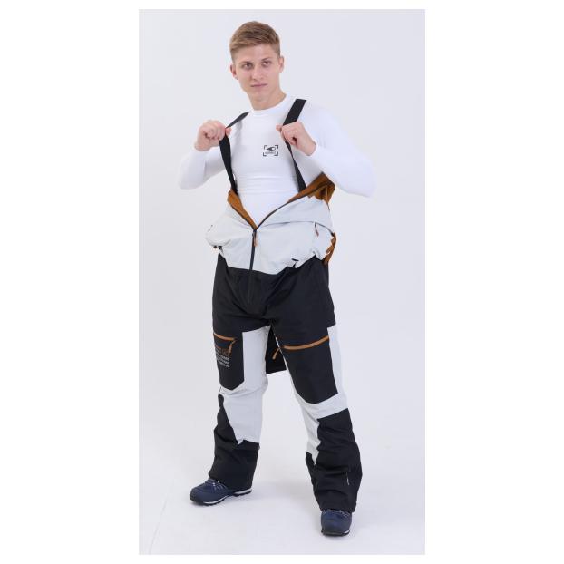 МУЖСКОЙ СНОУБОРДИЧЕСКИЙ КОМБИНЕЗОН RUNNING SPORT - Аритикул 8892-grey-XL - Фото 112