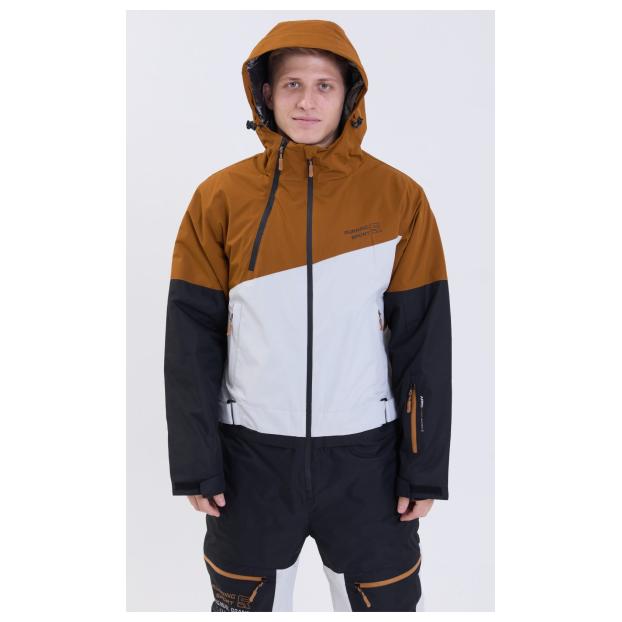 МУЖСКОЙ СНОУБОРДИЧЕСКИЙ КОМБИНЕЗОН RUNNING SPORT - Аритикул 8892-grey-XL - Фото 120