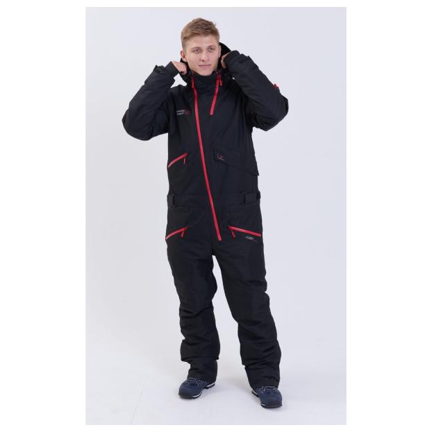МУЖСКОЙ СНОУБОРДИЧЕСКИЙ КОМБИНЕЗОН RUNNING SPORT - Аритикул 8892-grey-XL - Фото 54